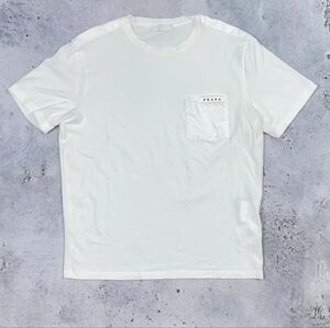 Prada mens tee shirt cotton and nylon XS